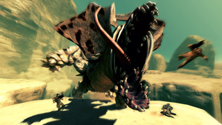 Illustration for article titled Lost Planet 2's Debouse Has a Big Mouth